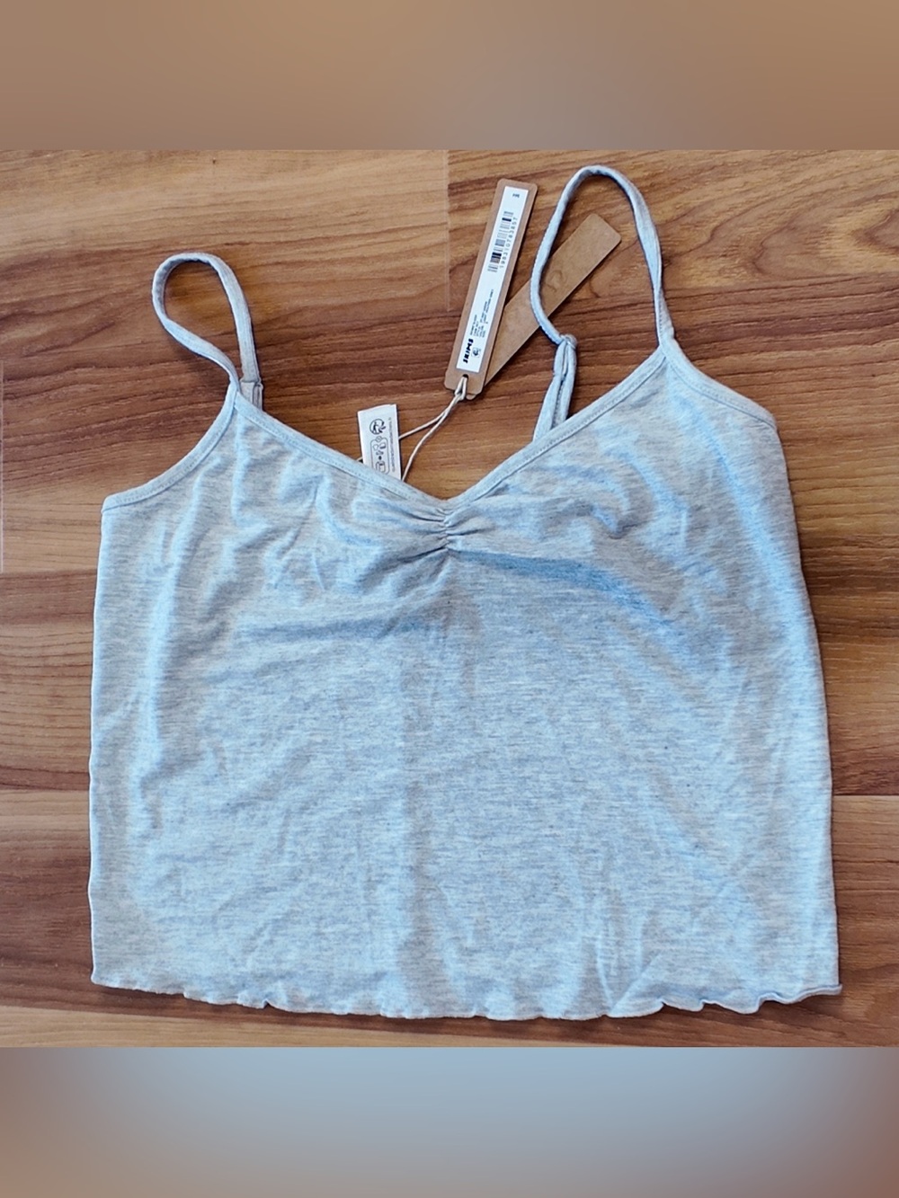 🌸 Skims Sleep Cami Top | Light Heather Grey | S | NWT 🏷️